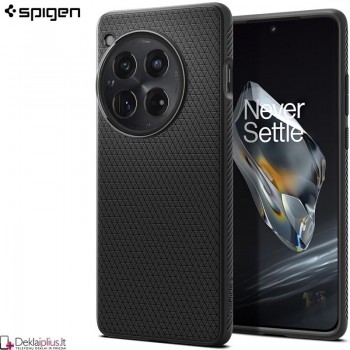 Spigen Liquid Air dėklas - juodas (Oneplus 12 5G)